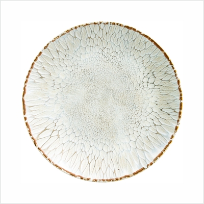 Mesa - beige speckle chalk dust - Teller flach - 27 cm